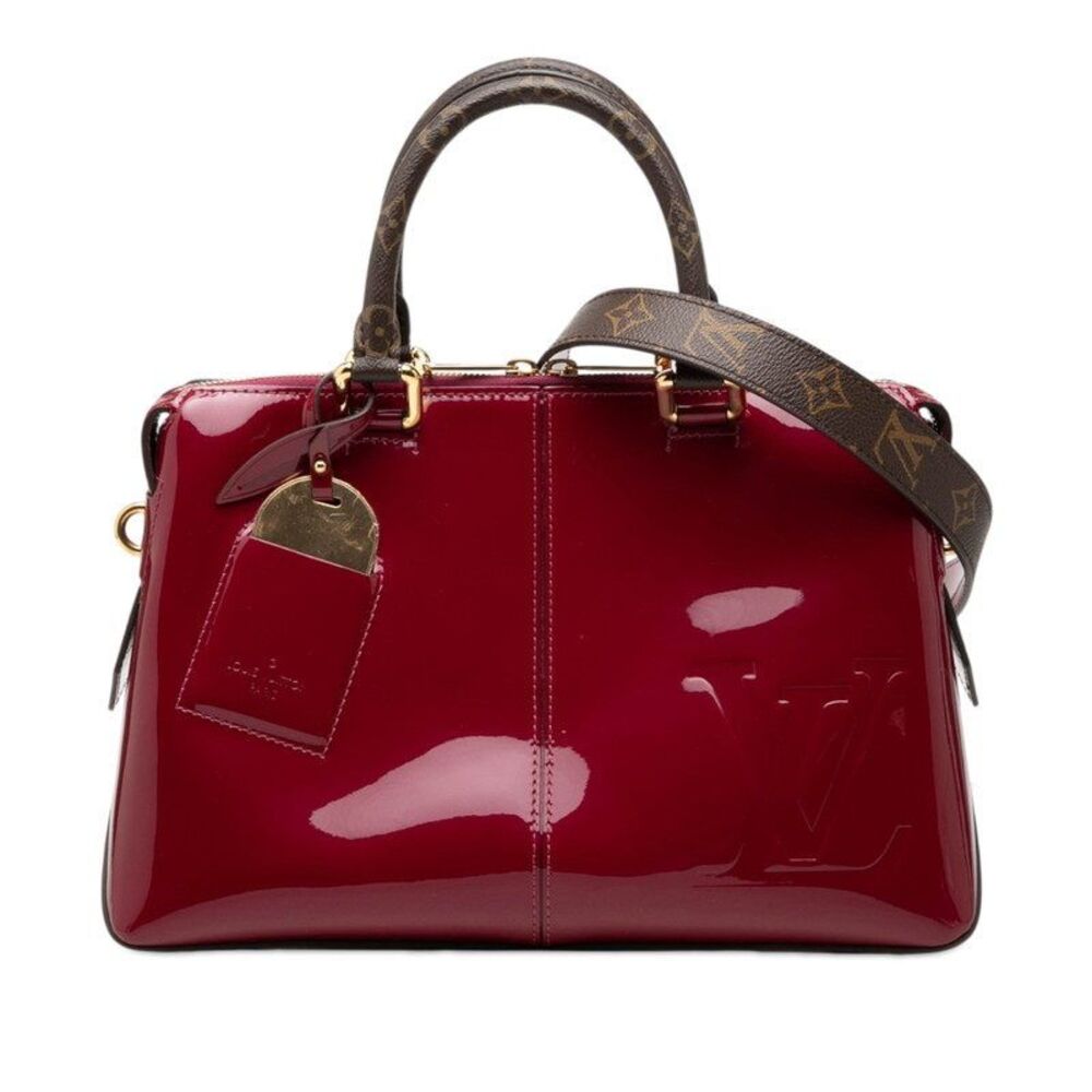 Louis Vuitton Tote Miroir Monogram Vernis Patent Leather 2-Way Bag